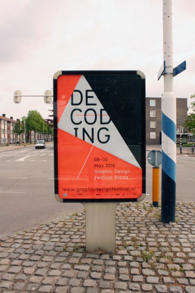 Graphic Design Festival, Breda poster by Rob Van Hoesel 