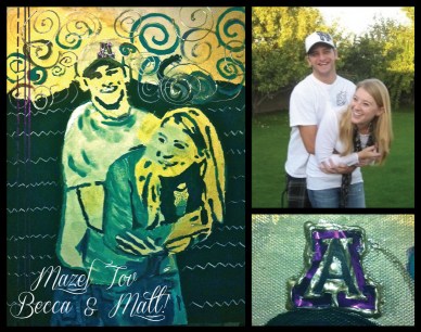 Custom Pop Wedding Portrait