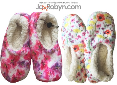 Water Color Floral Pull Ons